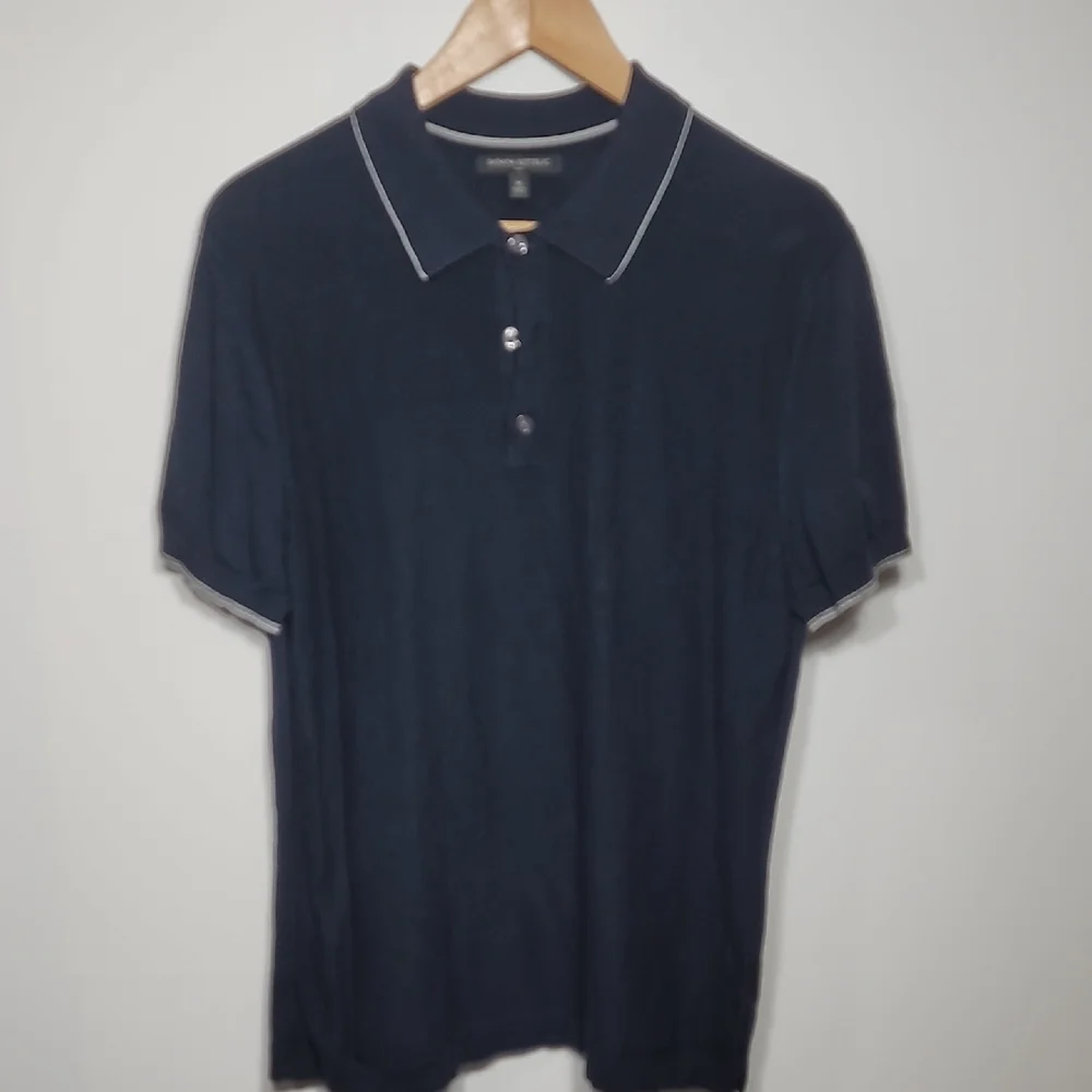 Banana Republic Navy Polo Shirt